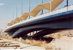 Construcción del Puente de la Expiración - 1991 (Fotografía Anual).