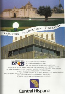 Central Hispano Banco Oficial de la Expo 92.