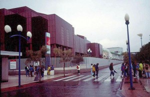Las calles de Expo'92 reconvertidas en el Parque de los Descubrimientos.