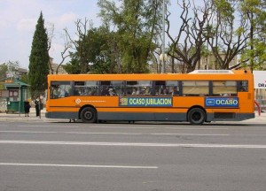 Linea de Autobuses de Tussam.