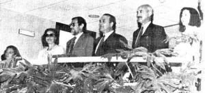 Emilio Cassinello, Luis Martínez Noval y Juan Luis Rodriguez Vigil - (Fotografía Ángel Doblado - ABC).