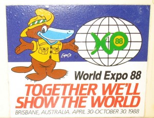 Expo Oz., mascota oficial de Expo'88.