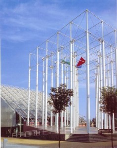 Pabellón de Venezuela durante Expo'92.