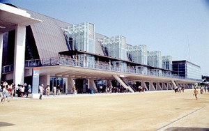 Pabellón de la Navegación durante la Expo'92.