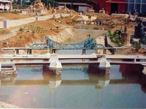 Maquetas del Puente de las Delicias y Puente de Alfonso XIII.