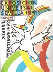 Cartel Curro - Expo 92.