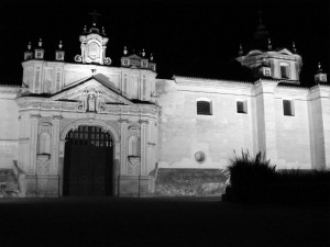 Fachada principal Monasterio de la Cartuja.