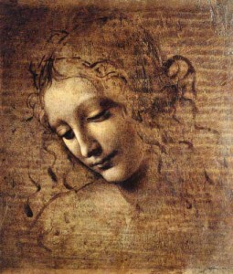 La muestra 'Arte y Cultura en torno a 1492' incluyó 'Cabeza de muchacha' de Leonardo da Vinci.