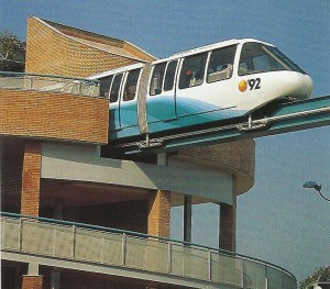 Estación Monorraíl en Expo 92.